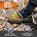 Pike Trail Mid Length Gaiters Small/Medium Adjustable Fit