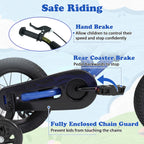 12 Inch Kids Bike with Training Wheels Ages 3-4