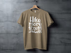 Hike More Stress Less Outdoor Adventure Design T-Shirt