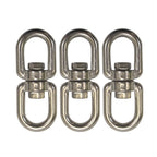 Boat Marine Clip 9cm Stainless Steel Swivel Double Eye Hook