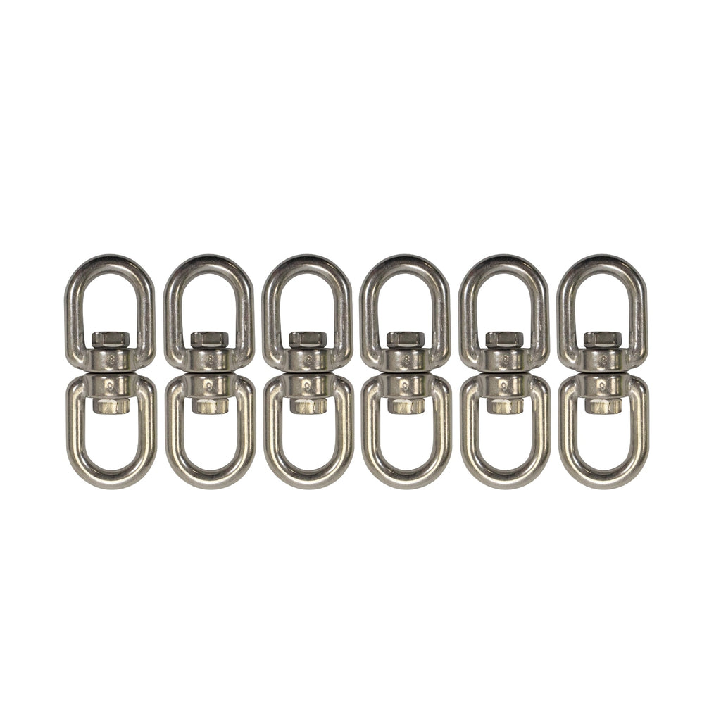 Boat Marine Clip 9cm Stainless Steel Swivel Double Eye Hook