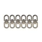 Boat Marine Clip 9cm Stainless Steel Swivel Double Eye Hook