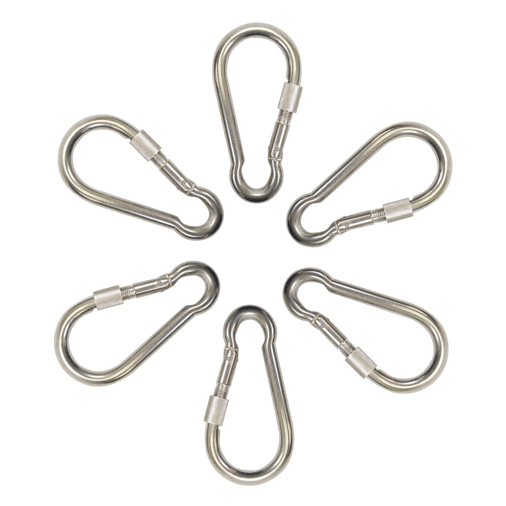 Scuba Choice Boat Marine Clip 14cm SS Snap Hook Carabiner W/ Screw 19mm Opening