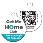 PetHub QR Pet ID Tag – Original Get Me Home Club