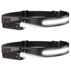 Headlamp USB Rechargeable LED  Waterproof, Motion Sensor Camping/Hiking Light