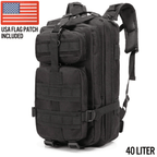XGear Tactical Large 40L Tactical Backpack Survival Bag