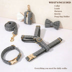 Gray Plaid Set