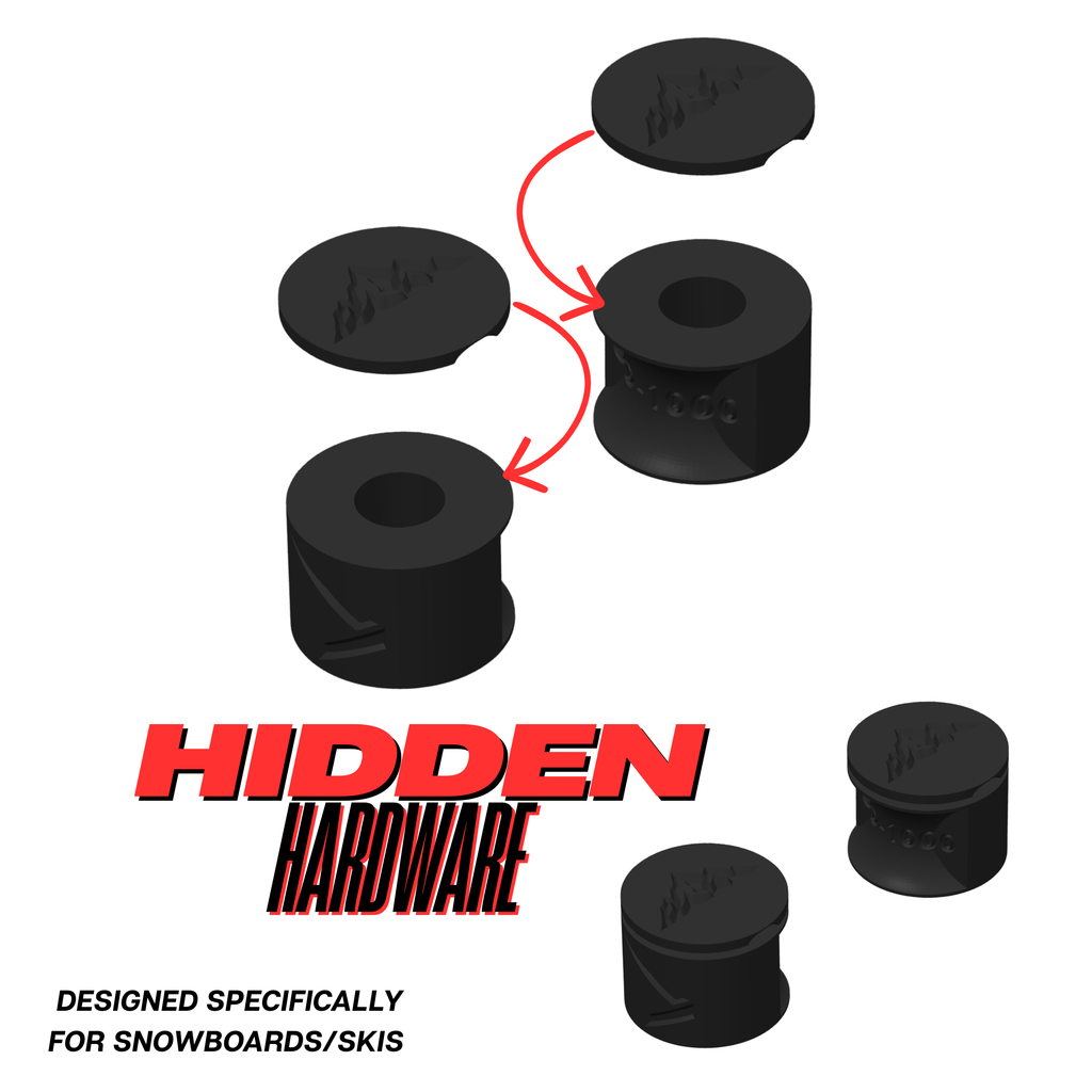 Board Buttons for Snowboards & Snow Skis