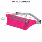 XGear Fitness Waterproof Fanny Pack for Running and Travel