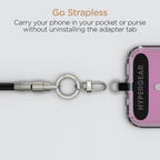 HyperGear 2-in-1 Universal Crossbody Phone Strap and Charging Cable