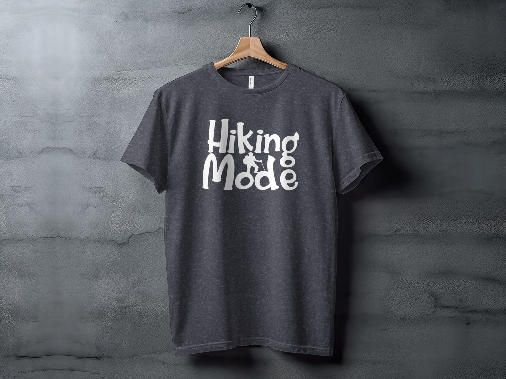 Hiking Mode Funny Outdoor Adventure Hiker Nature T-Shirt