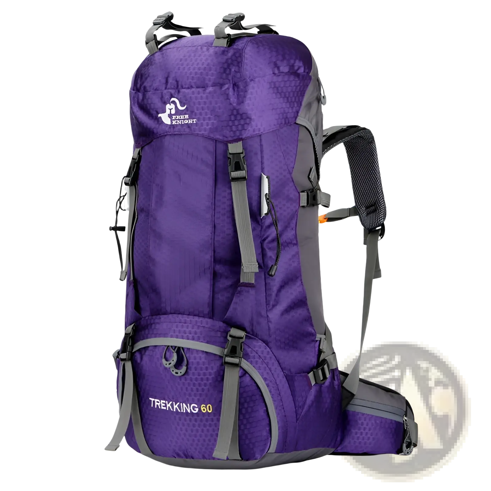 60l Hiking Backpack Durable Trekking Mountaineering Bag