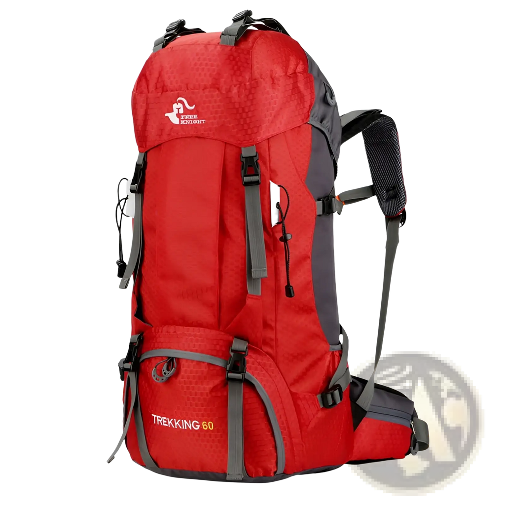 60l Hiking Backpack Durable Trekking Mountaineering Bag