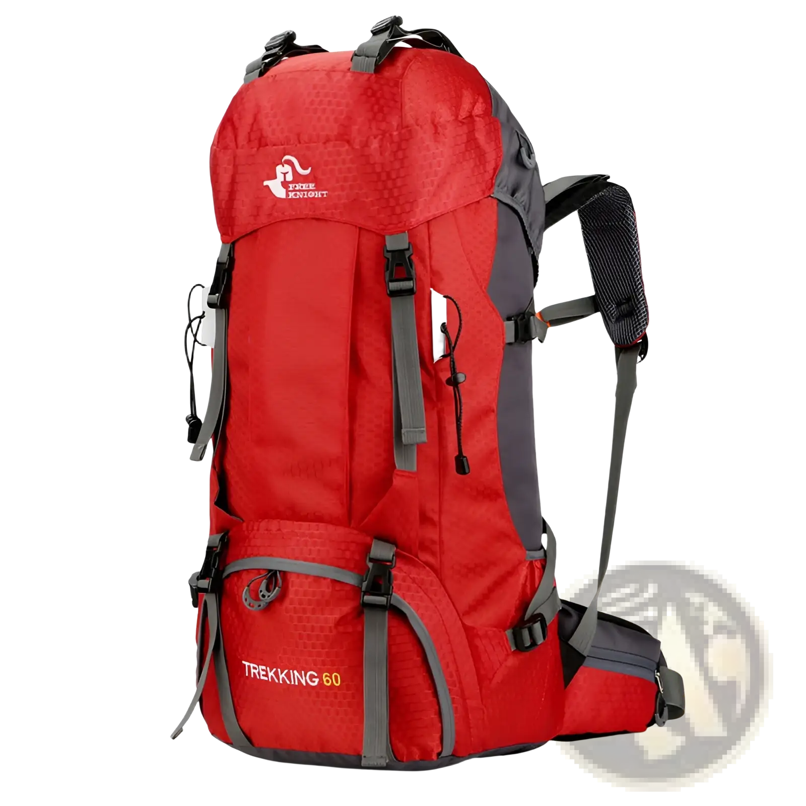60l Hiking Backpack Durable Trekking Mountaineering Bag
