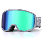 EXP VISION Ski/Snowboard Goggles for Men Women, OTG Snow Goggles Anti Fog UV Protection