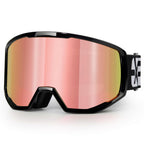 EXP VISION Ski/Snowboard Goggles for Men Women, OTG Snow Goggles Anti Fog UV Protection