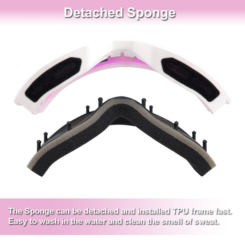 EXP VISION Ski/Snowboard Goggles for Men Women, OTG Snow Goggles Anti Fog UV Protection