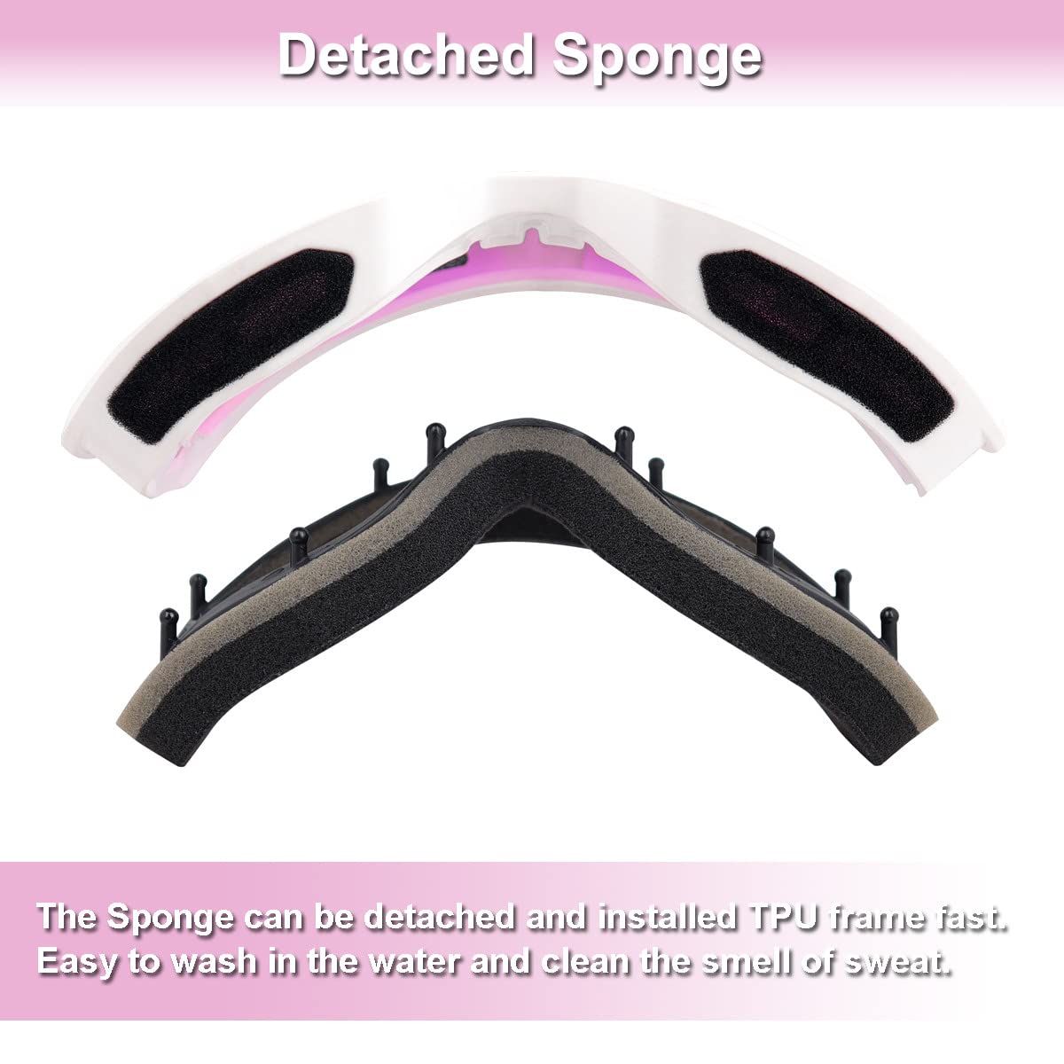 EXP VISION Ski/Snowboard Goggles for Men Women, OTG Snow Goggles Anti Fog UV Protection