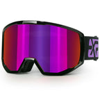 EXP VISION Ski/Snowboard Goggles for Men Women, OTG Snow Goggles Anti Fog UV Protection