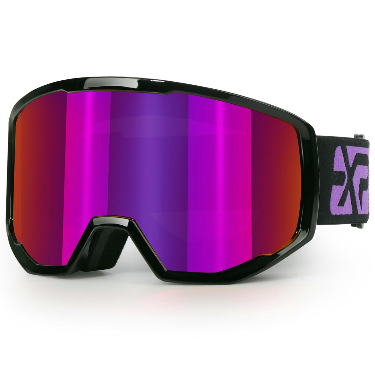 EXP VISION Ski/Snowboard Goggles for Men Women, OTG Snow Goggles Anti Fog UV Protection