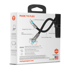 HyperGear Chunky180° 100W USB-C to USB-C Rugged Fast Charge Cable 6ft
