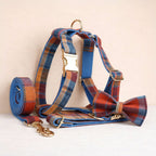 Midnight Copper Plaid Set