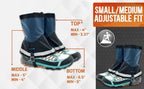 Pike Trail Mid Length Gaiters Small/Medium Adjustable Fit