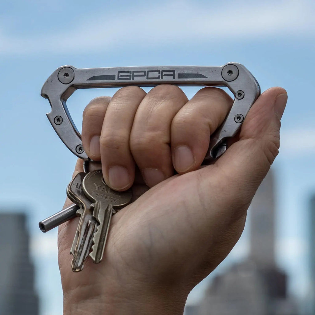 GPCA Carabiner PRO — EDC Multi-Tool Clip