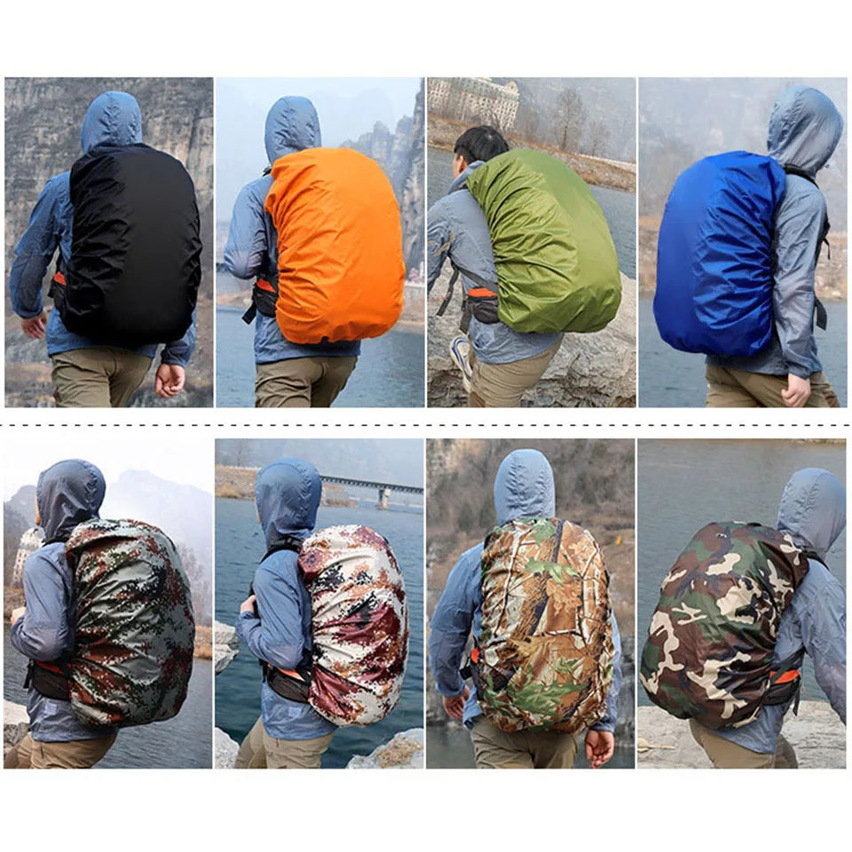 Backpack Rain Cover | Waterproof Dustproof Sun-Protected Shield for Outdoor Camping Hiking