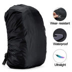 Backpack Rain Cover | Waterproof Dustproof Sun-Protected Shield for Outdoor Camping Hiking
