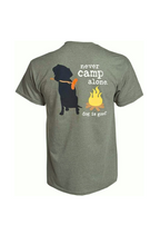 NEVER CAMP ALONE® T-shirt (Green)