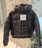 White Winter Jacket for Women – Hooded Thick Warm Padded Coat