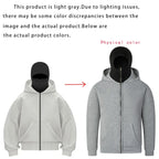 Men's Balaclava Zip Hoodie – Winter Warm Face Mask Jacket