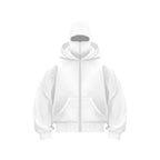 Men's Balaclava Zip Hoodie – Winter Warm Face Mask Jacket