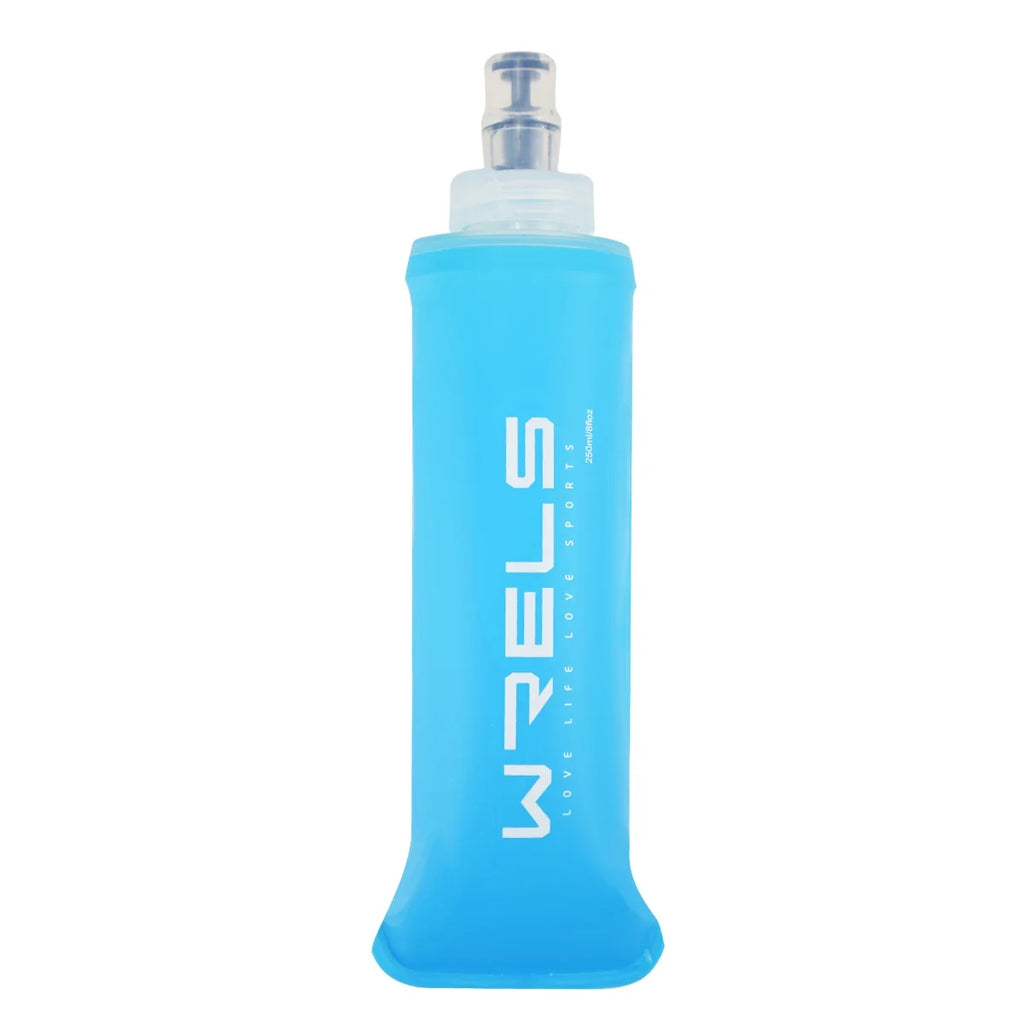 WRELS Soft Water Bottle | Folding Sport Flask for Running and Hydration