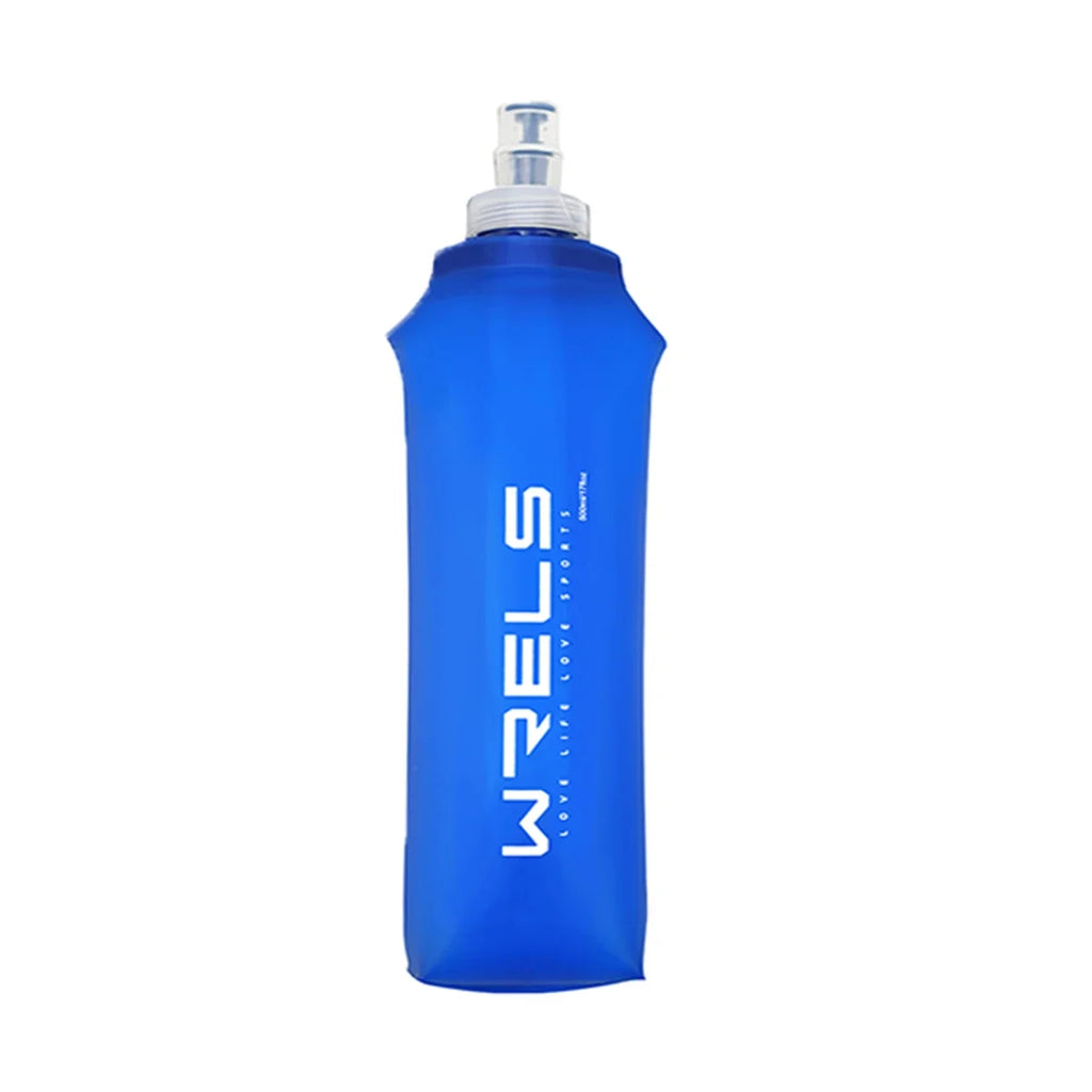 WRELS Soft Water Bottle | Folding Sport Flask for Running and Hydration