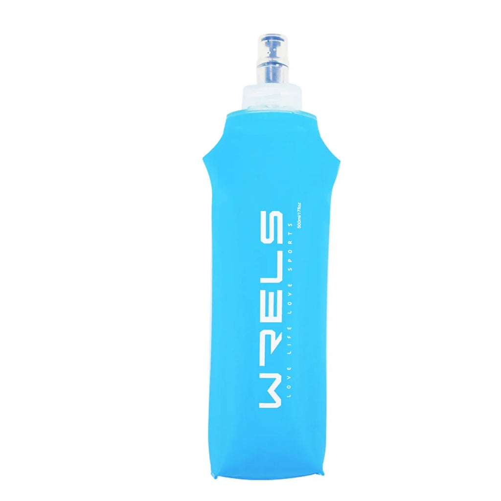 WRELS Soft Water Bottle | Folding Sport Flask for Running and Hydration
