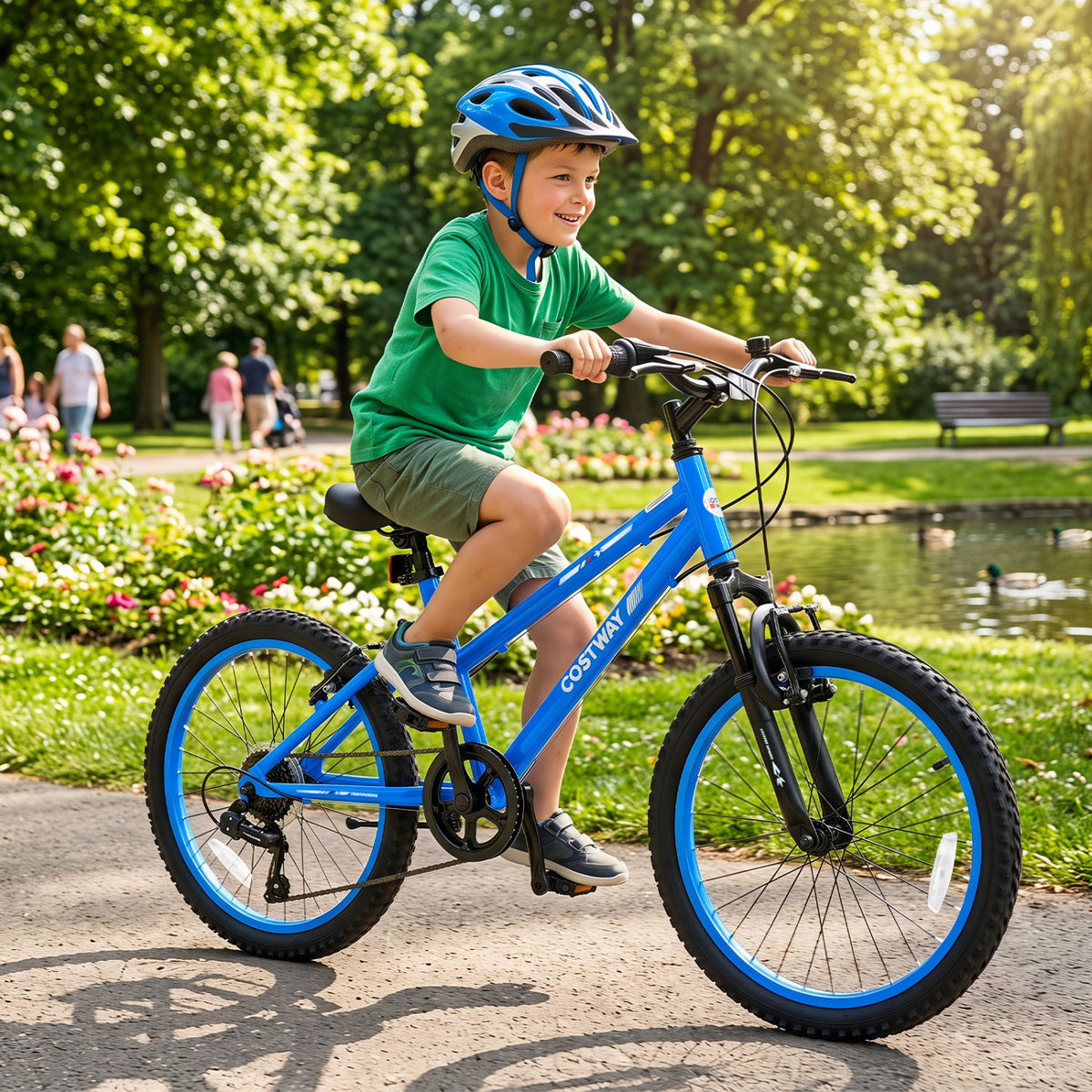 20 Inch Kids Mountain Bike with Adjustable Seat