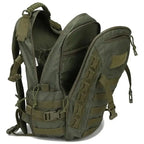 35L Waterproof Camo Hiking Backpack – Green Outdoor Backpack