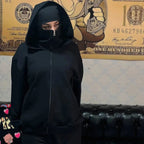 Men's Balaclava Zip Hoodie – Winter Warm Face Mask Jacket