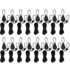 1/2/4/6/8/10/12/14/16pcs Hanger Pulley Ratchets Kayak Rope 1.6M Rope Pulley Ratchet Locking Hanger Sky Curtain Tent for Camping