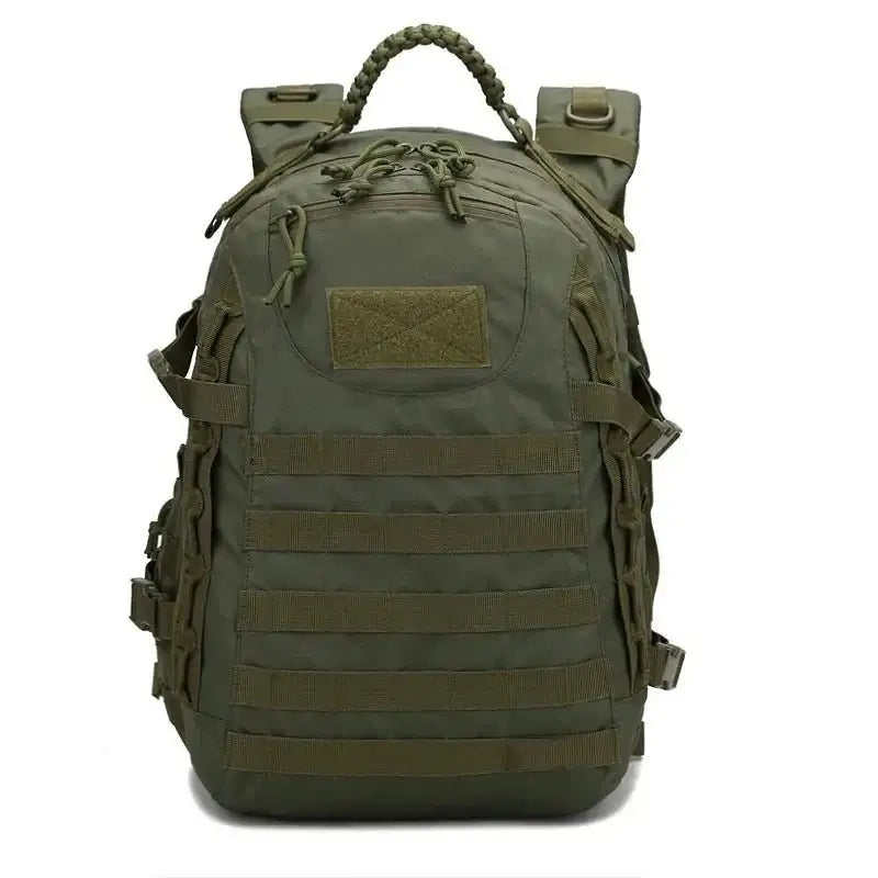 35L Waterproof Camo Hiking Backpack – Green Outdoor Backpack