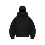 Men's Balaclava Zip Hoodie – Winter Warm Face Mask Jacket