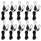1/2/4/6/8/10/12/14/16pcs Hanger Pulley Ratchets Kayak Rope 1.6M Rope Pulley Ratchet Locking Hanger Sky Curtain Tent for Camping