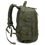 35L Waterproof Camo Hiking Backpack – Green Outdoor Backpack