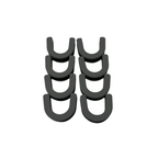 TRAPSKI LowPro 4 L Ski and Snowboard Rack Insert for Rooftop Cargo Box | High Quality Marine Grade HDPE Plastic | Premium Strap Included | 3 Year Warranty | Made in the USA | Veteran Owned Business