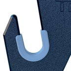 TRAPSKI Non-Skid Rubber Slot Inserts for Ski & Snowboard Racks – Gray 4-12 Packs