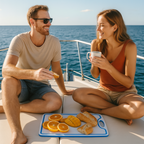 Made in the USA | Premium Cutting Board | Textured 1/2 inch HDPE UV Protected | Non-Skid or Mark Rubber Feet | Great for Boats & any Counter-top