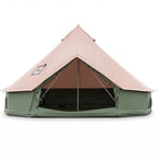 Waterproof Bell Tent with Stove Jack and Mesh Windows