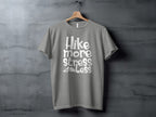 Hike More Stress Less Outdoor Adventure Design T-Shirt